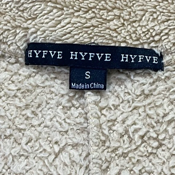 HYFVE WOMENS SIZE SMALL SHERPA JACKET/WRAP.HOODIE - Picture 7 of 9